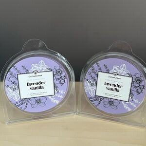 Two New Packs Goose Creek Lavender Vanilla Wax Melts